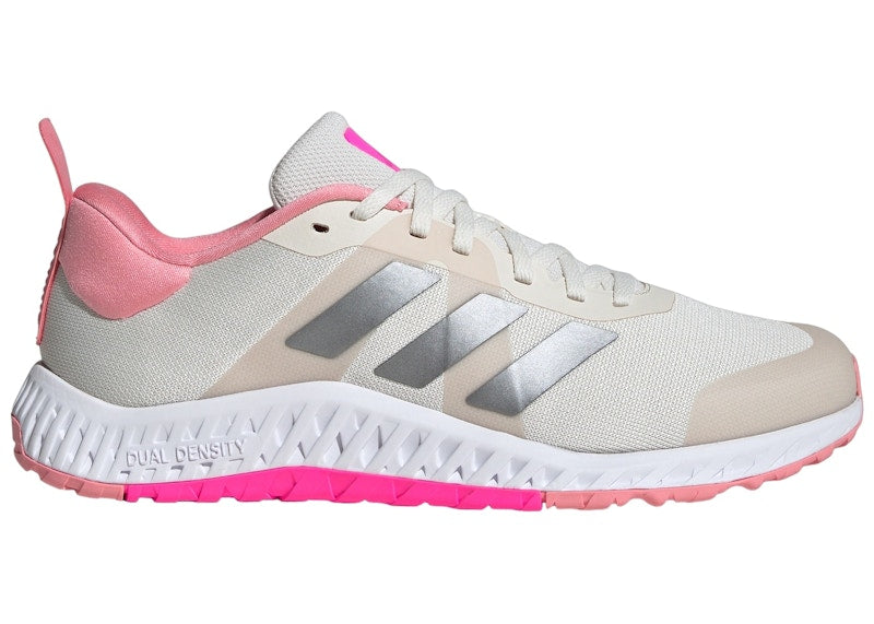 adidas Everyset Trainer Chalk White Iron Metallic Lucid Pink (Women's)