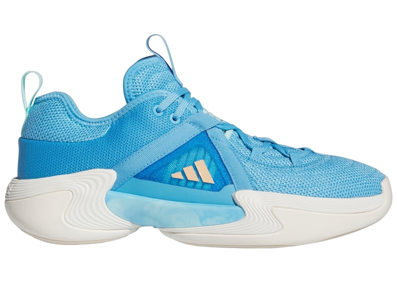 adidas Exhibit Select Mid Semi Blue Burst Halo Blush Off White (Women's)
