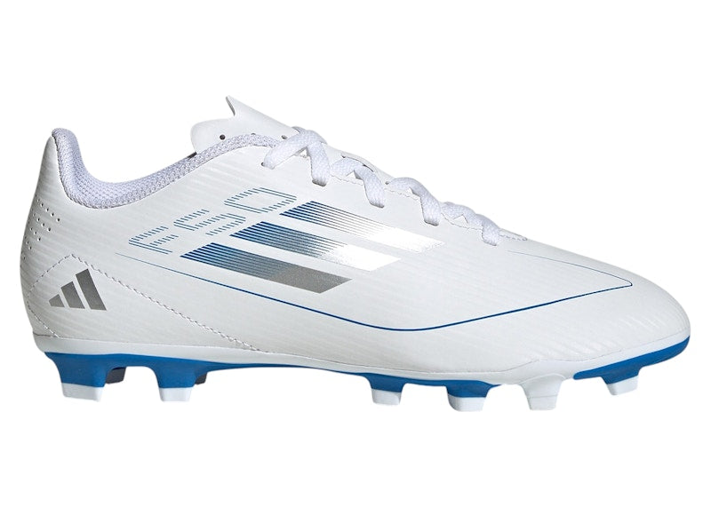 adidas F50 Club FG/MG Cloud White Silver Metallic (Kids)