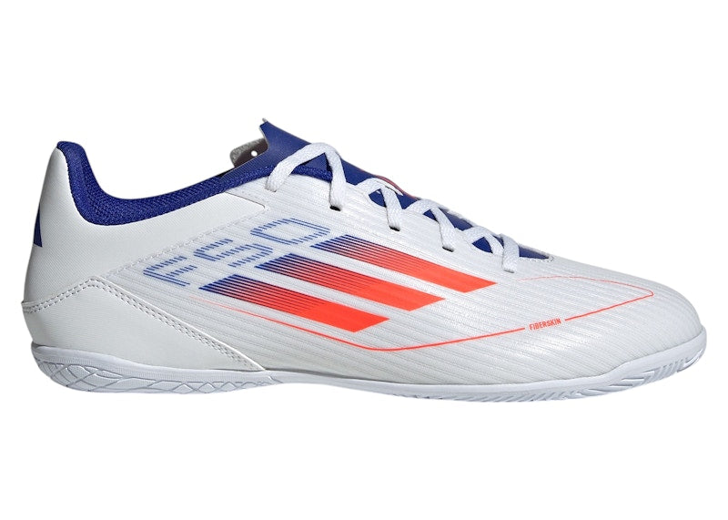 adidas F50 Club Indoor Cloud White Solar Red Lucid Blue