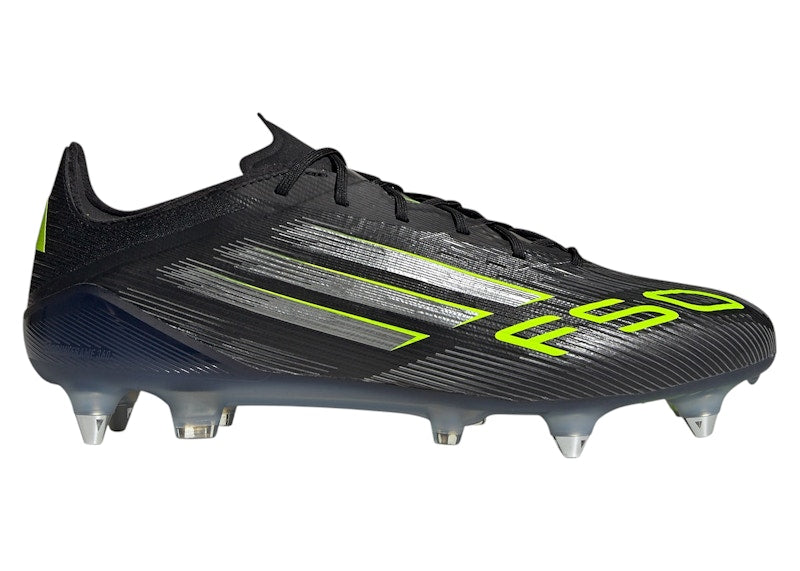 adidas F50 Elite SG Core Black Iron Metallic Lucid Lemon