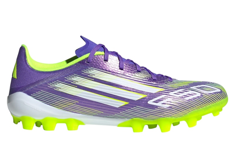 adidas F50 League 2G/3G AG Purple Rush Cloud White Lucid Lemon
