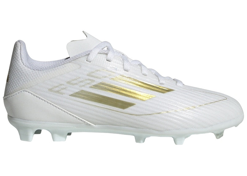 adidas F50 League Multi-Ground Cloud White Gold Metallic (GS)