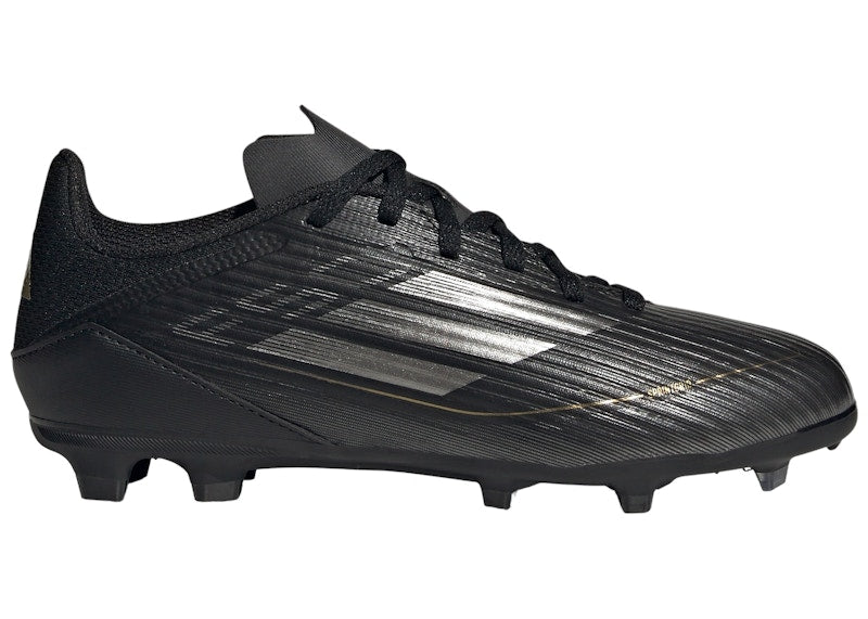 adidas F50 League Multi-Ground Core Black Iron Metallic Gold Metallic (GS)