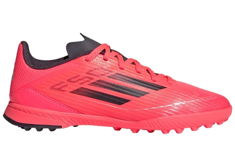 adidas F50 League Turf Turbo Aurora Black Platinum Metallic (GS)