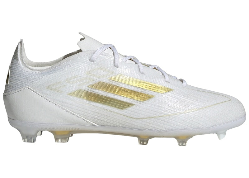 adidas F50 Pro FG Cloud White Gold Metallic (GS)