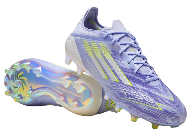 adidas F50 Sparkfusion Elite Low FG/AG Violet Tone Lucid Lemon Purple Rush (Women's)