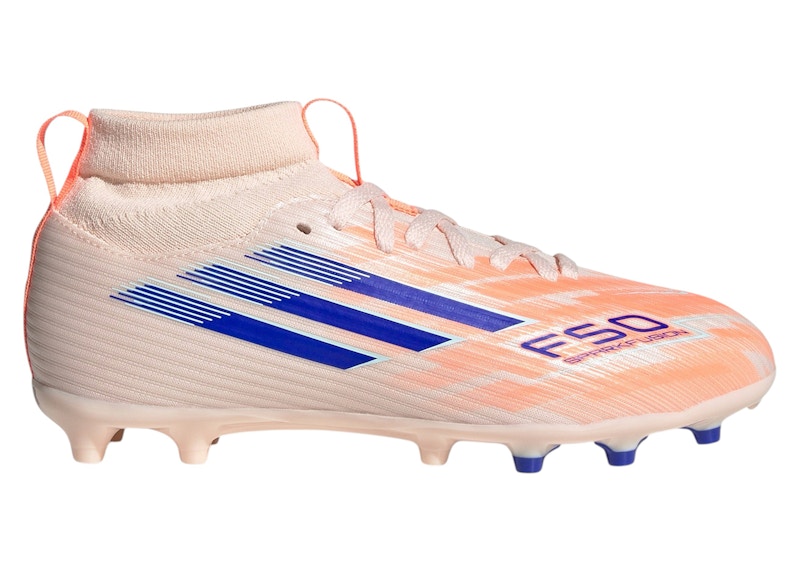 adidas F50 Sparkfusion League Mid-Cut FG/AG Coral Blaze Pack (Kids)