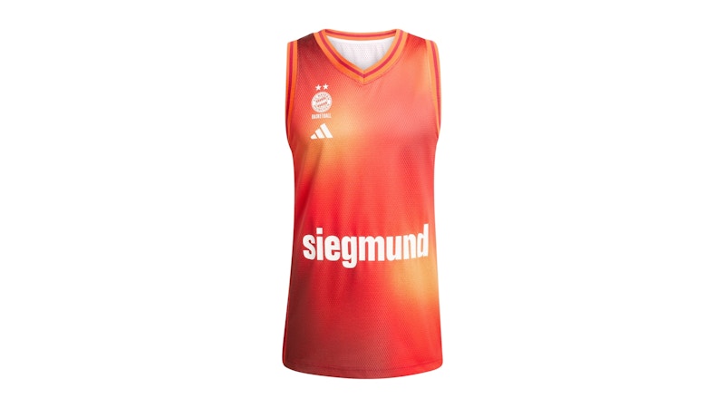 adidas FC Bayern Home Jersey Glow Orange