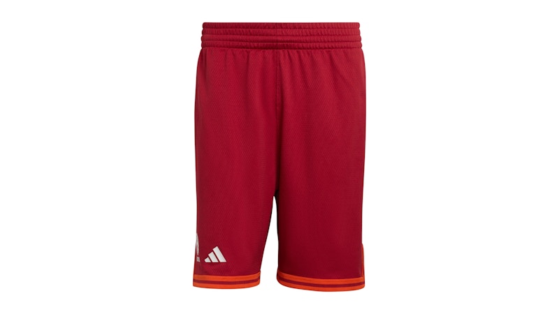 adidas FC Bayern Home Shorts Active Maroon