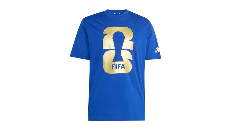 adidas FIFA World Cup 202026 Official Emblem T-Shirt Royal Blue
