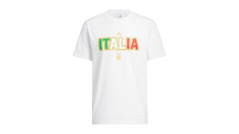 adidas FIFA World Cup 2026 Italy Home Graphic Tee White