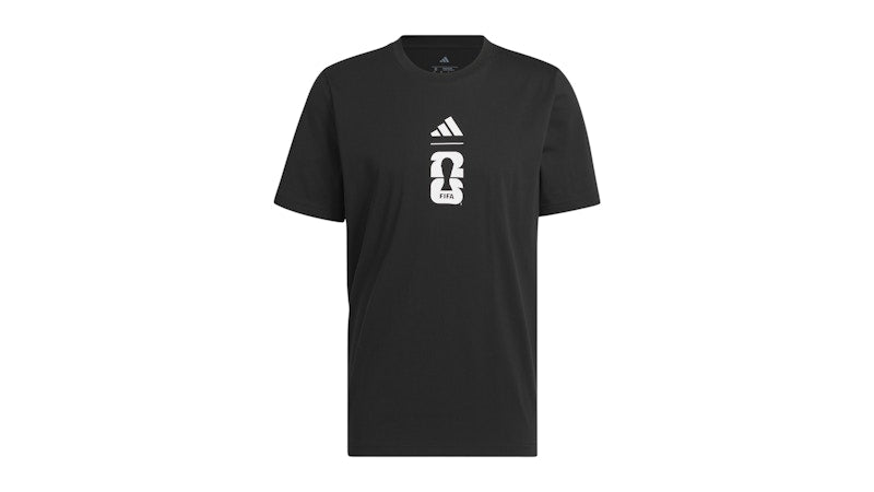 adidas FIFA World Cup 2026 Match Ball Graphic T-Shirt Black