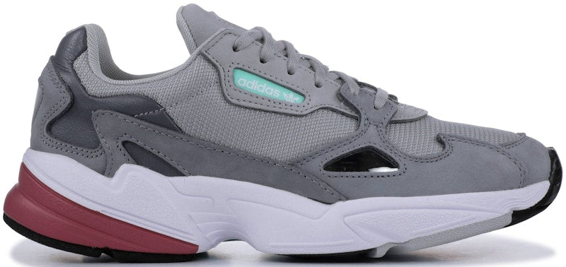 adidas Falcon Grey Maroon (Women's)