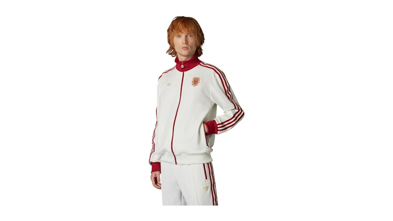 adidas Fc Bayern Anniversary Track Top Off White