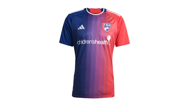 adidas Fc Dallas 24/25 Home Jersey Night Blue Blaze Red White