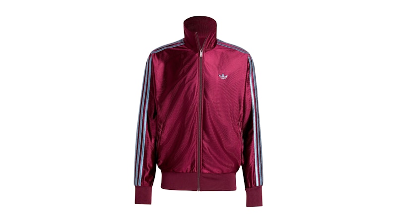 adidas Firebird Metallic Tracktop Maroon
