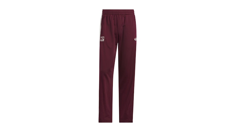 adidas Firebrand Track Pant Texas A&M Team Maroon Cream White