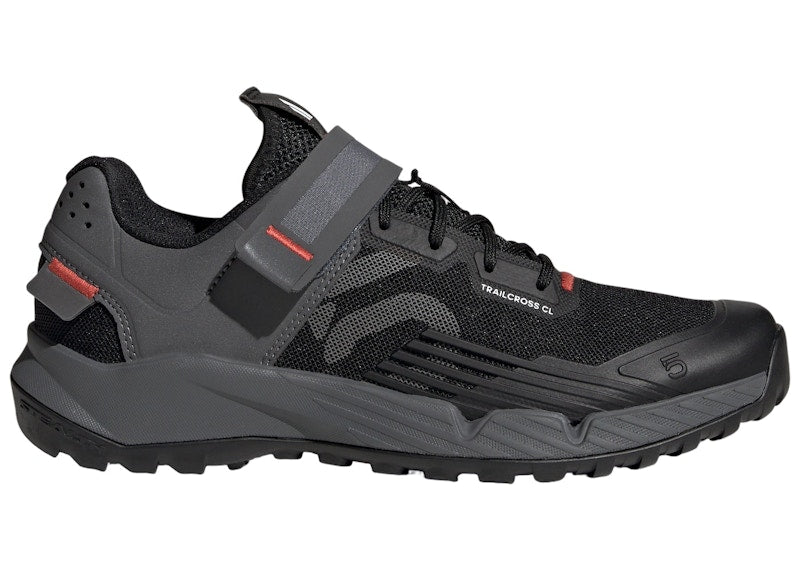 adidas Five Ten Trailcross Clip-In Core Black Grey Red (Women's)