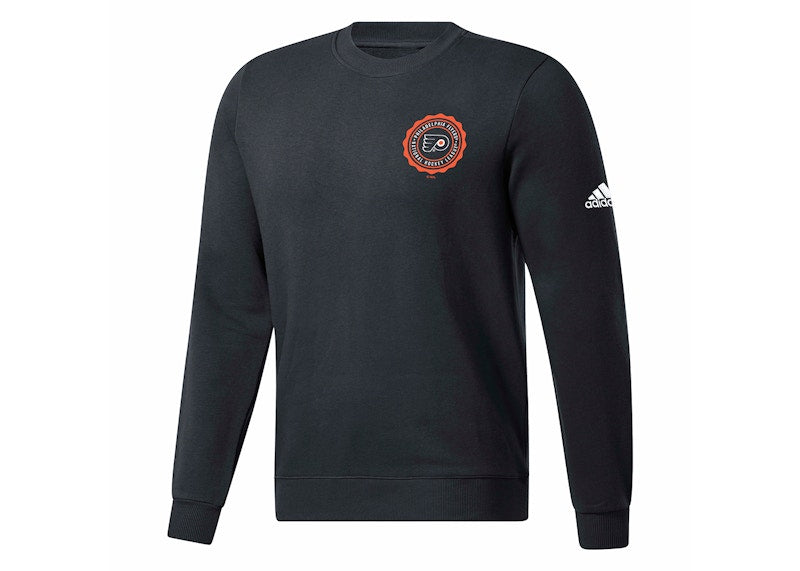adidas Flyers Ice Hockey Long Sleeve Sweatshirt Black/White/Multi