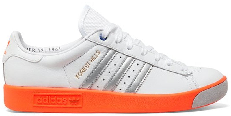 adidas Forest Hills White Silver Orange