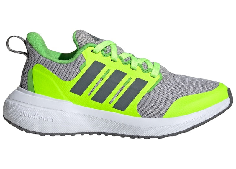 adidas Fortarun 2.0 Cloudfoam Grey Grey Lucid Lemon (GS)