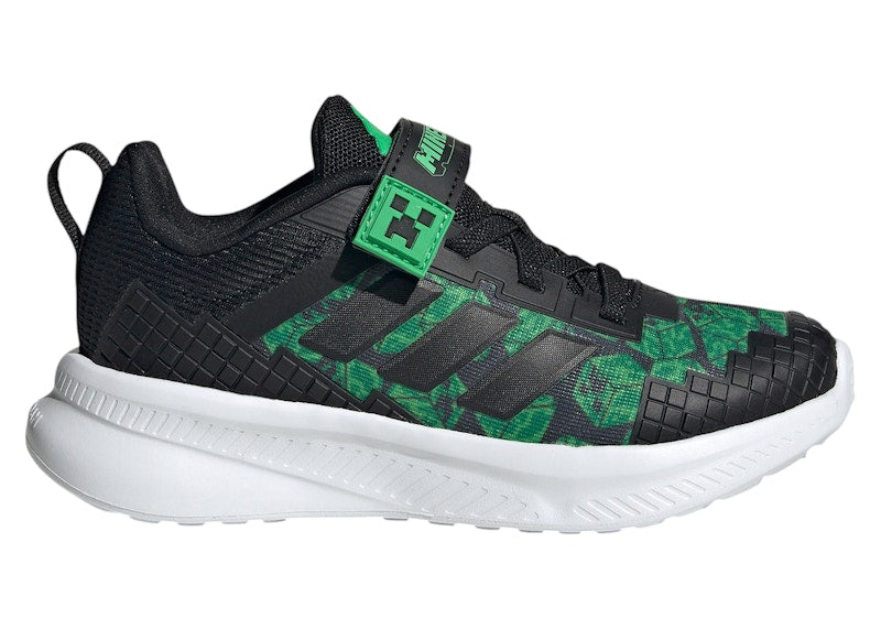 adidas Fortarun 4.0 Minecraft Black (PS)