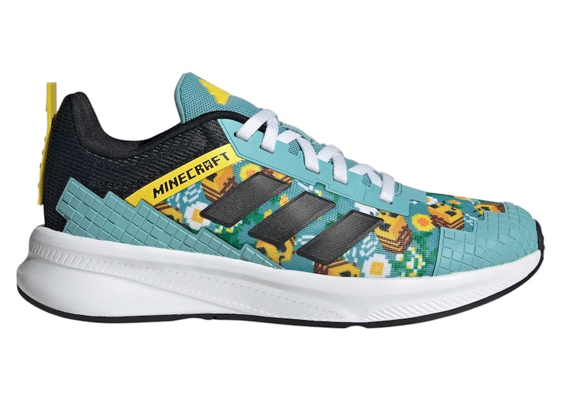 adidas Fortarun 4.0 Minecraft Mint Ton Yellow (GS)
