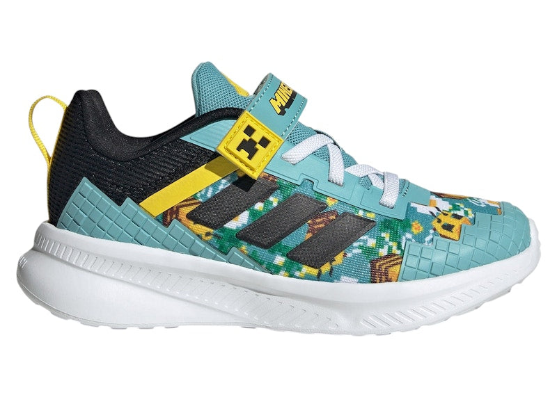 adidas Fortarun 4.0 Minecraft Mint Ton Yellow (PS)