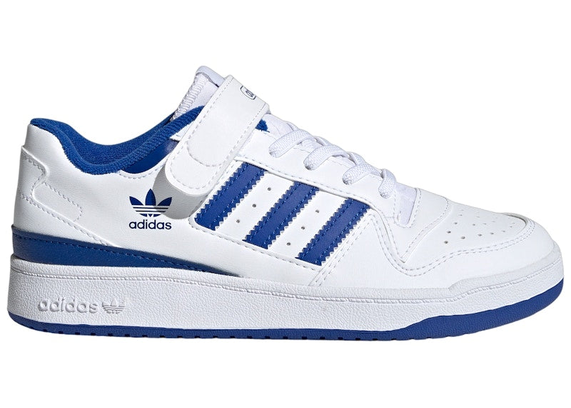adidas Forum Low Cloud White Royal Blue (PS)
