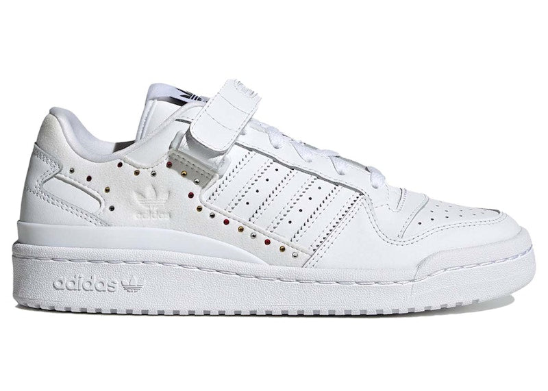 adidas Forum Low Swarovski White Multi Color (Women's)