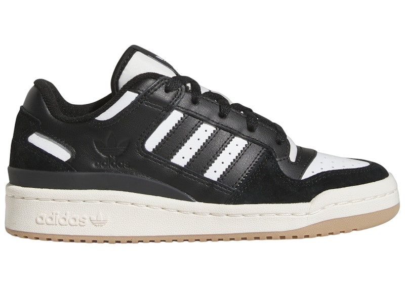 adidas Forum Low Core Black Cloud White Cream White (GS)