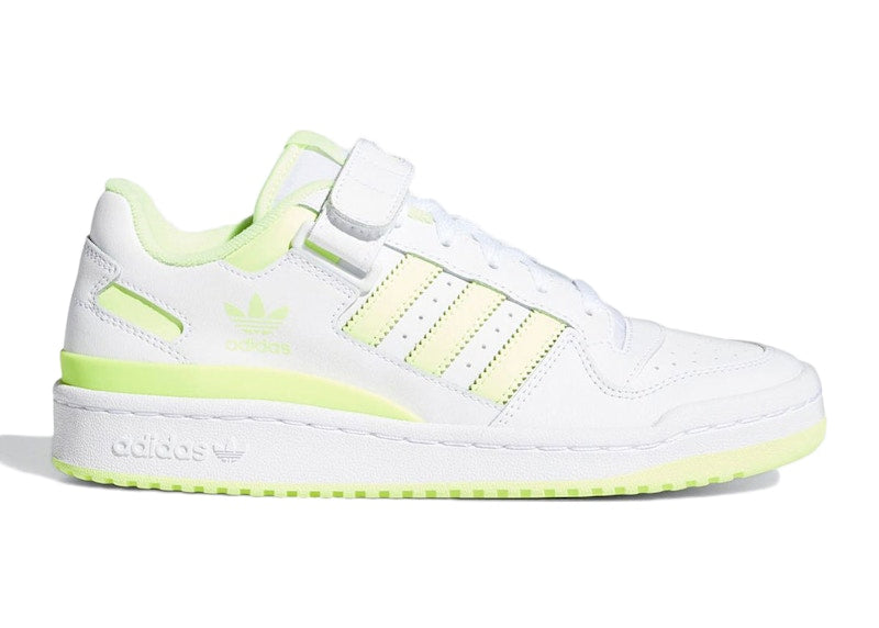 adidas Forum Low White Hi-Res Yellow (Women's)