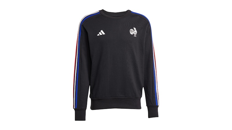 adidas France Essentials 3-Stripes Sweatshirt Black