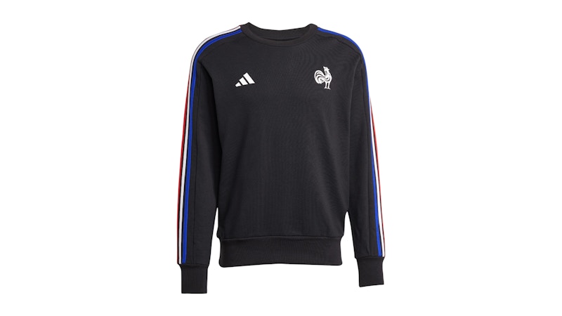 adidas France Essentials 3-Stripes Sweatshirt White