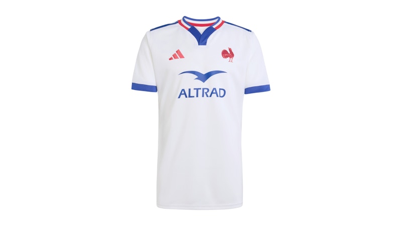 adidas France Rugby Alternate Replica Jersey White
