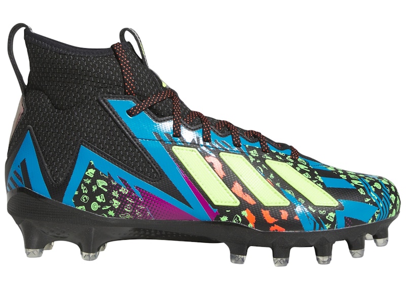 adidas Freak 23 Mismatch Core Black Team Shock Pink Team Solar Green