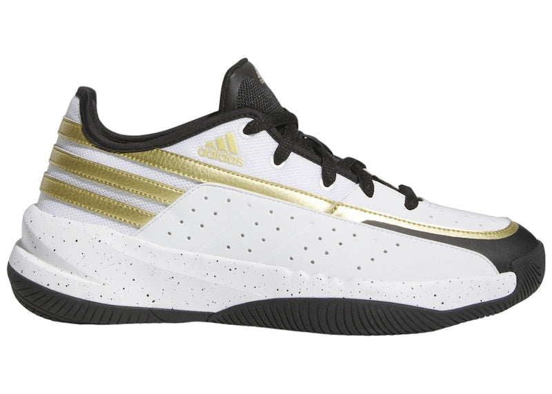 adidas Front Court Cloud White Core Black Gold Metallic