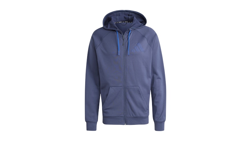 adidas Game And Go Full-Zip Hoodie Shadow Navy