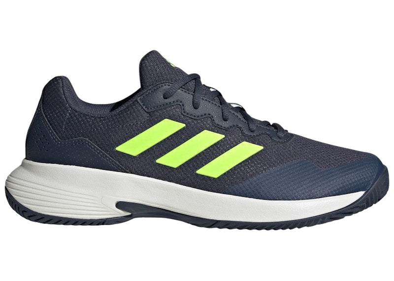 adidas Gamecourt 2.0 Shadow Navy Lucid Lemon Core White