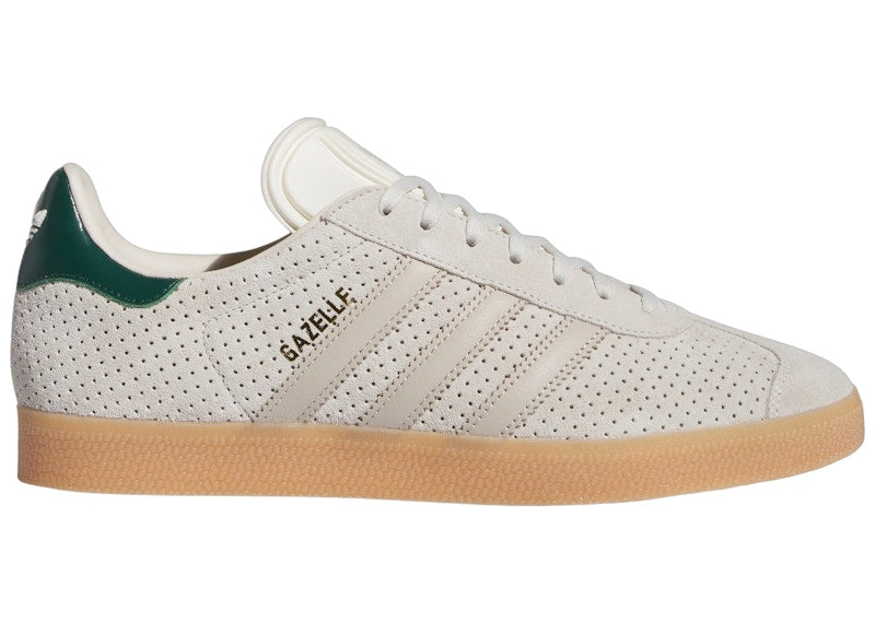 adidas Gazelle Aluminium Wonder Beige Collegiate Green