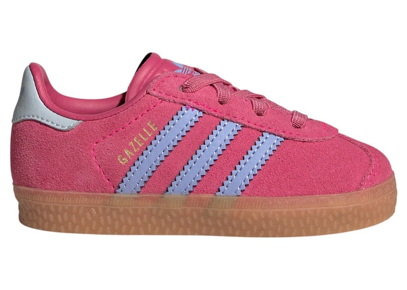 adidas Gazelle Comfort Closure Shock Pink Blue Spark Halo Blue (TD)