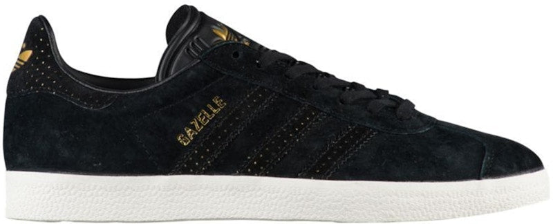 adidas Gazelle Core Black Gold Metallic (Women's)