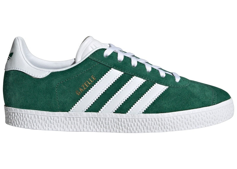adidas Gazelle Dark Green Cloud White (GS)