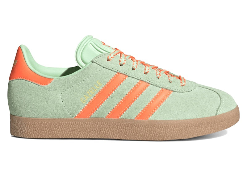 adidas Gazelle Green Orange Gum (Women's)