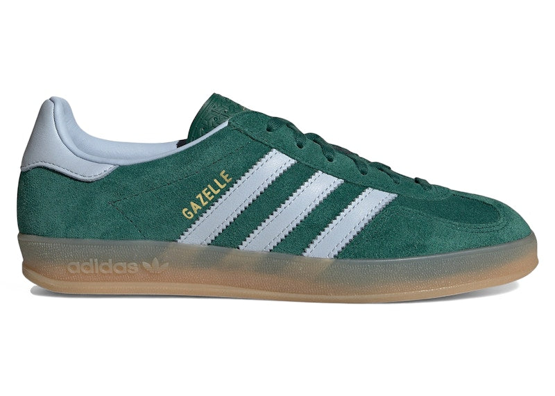 adidas Gazelle Indoor Collegiate Green Crystal Sky (Women's)