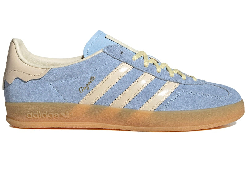 adidas Gazelle Indoor Light Blue Yellow Gum