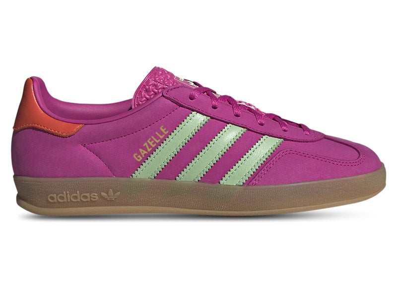 adidas Gazelle Indoor Semi Lucid Fuchsia Semi Green Spark Coral (Women's)