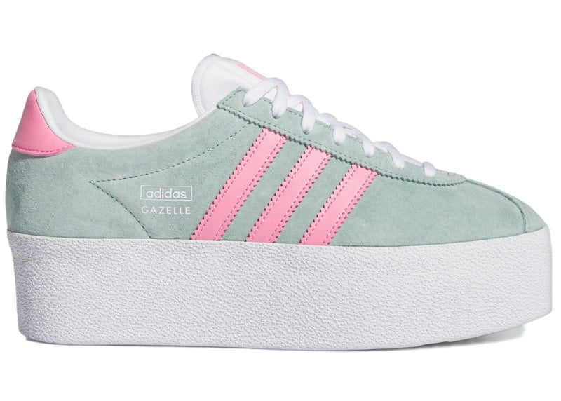 adidas Gazelle Up Hazy Green Bliss Pink (Women's)
