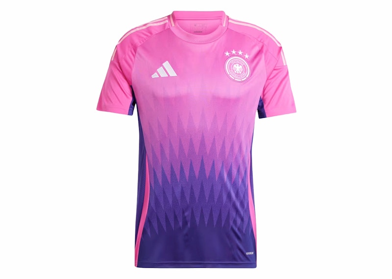 adidas Germany 24 Away Jersey Semi Lucid Fuchsia/Team College Purple